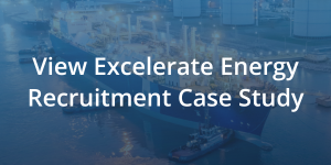 Execlerate Energy Case Study button with LNG ship in the background